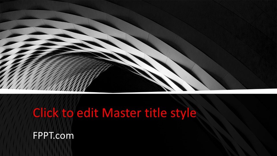 Detail Background Designs For Powerpoint Black And White Nomer 24