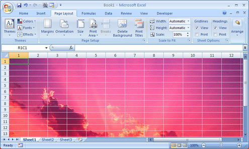 Detail Background Di Excel Nomer 19