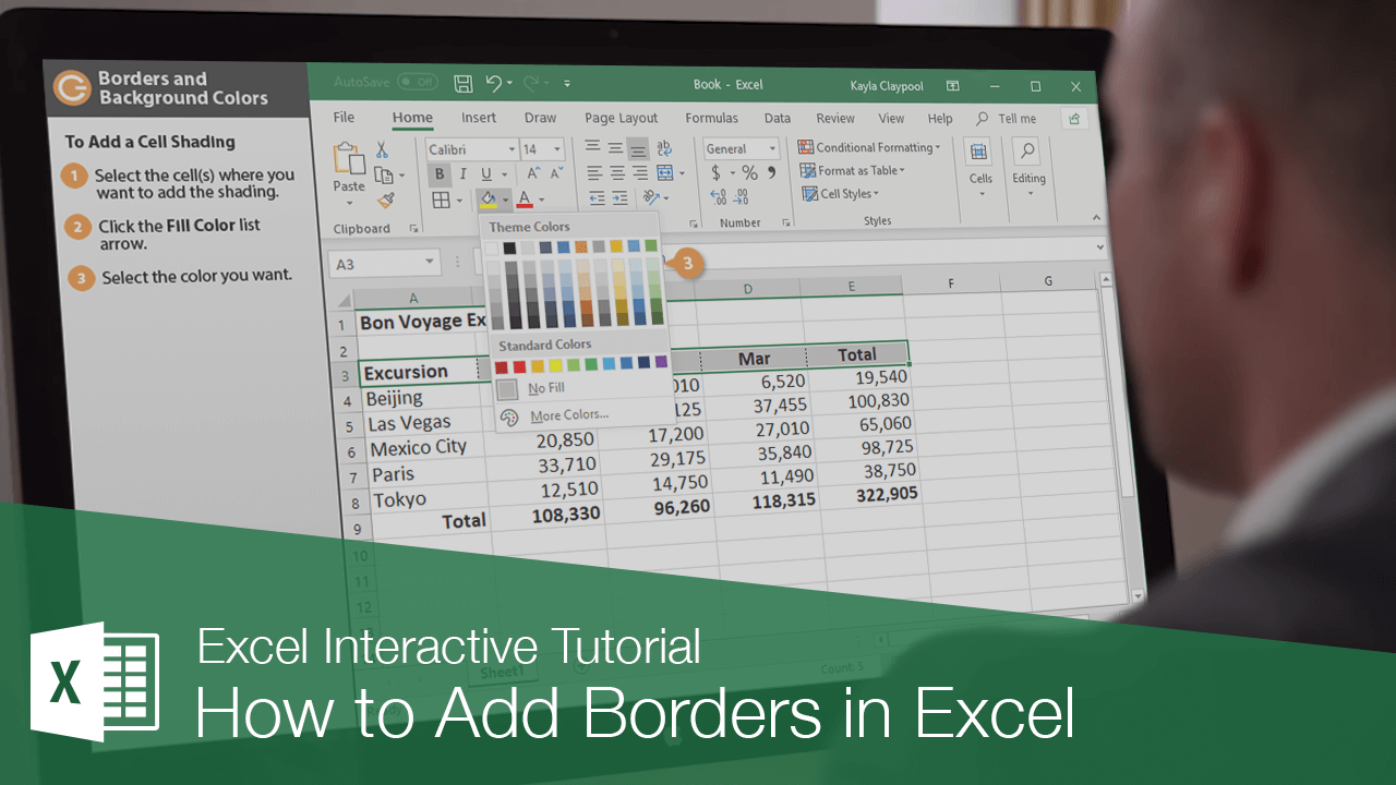 Detail Background Di Excel Nomer 26