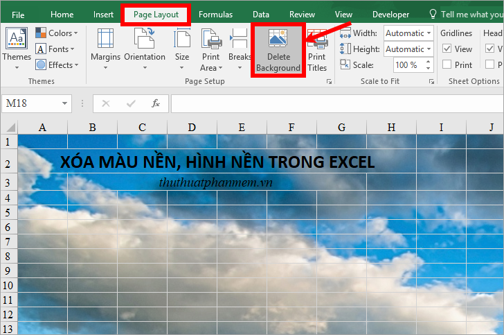 Detail Background Di Excel Nomer 49
