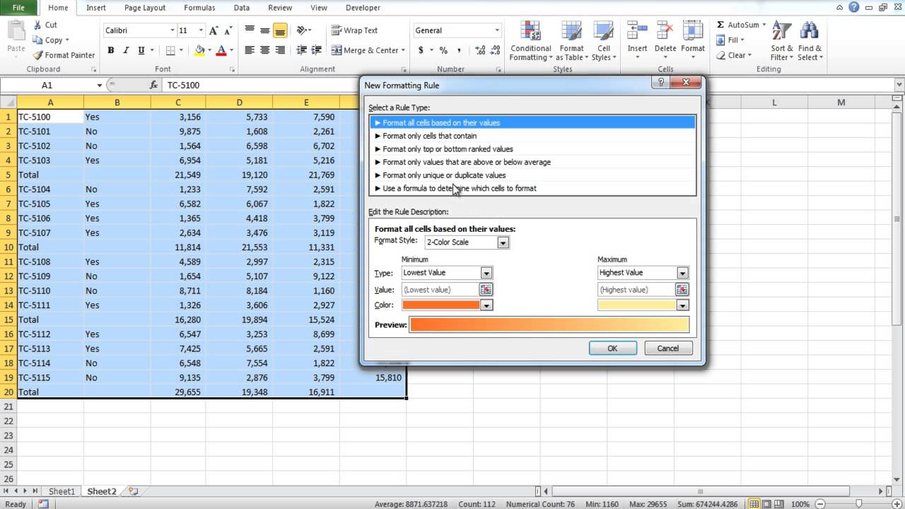 Detail Background Di Excel Nomer 53