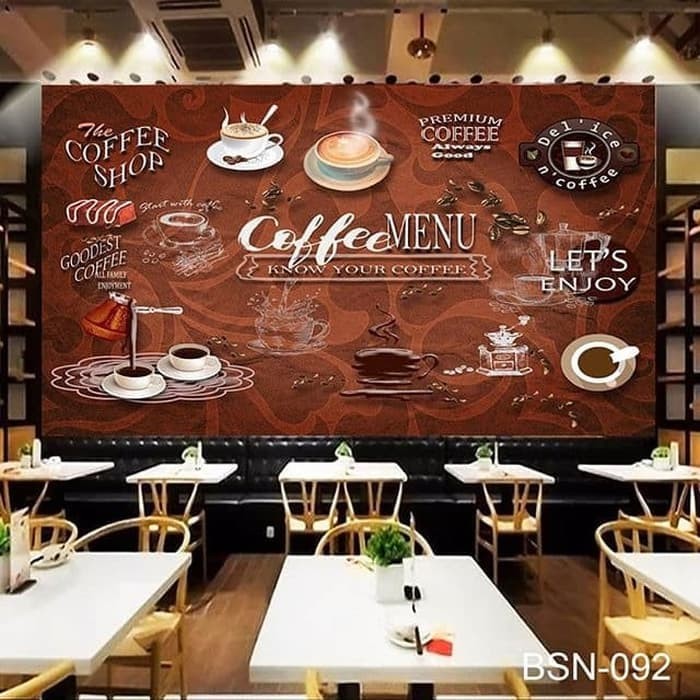 Detail Background Dinding Cafe Nomer 16