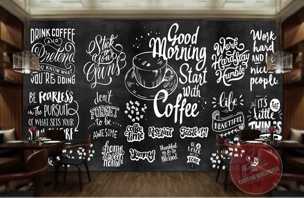 Detail Background Dinding Cafe Keren Nomer 3