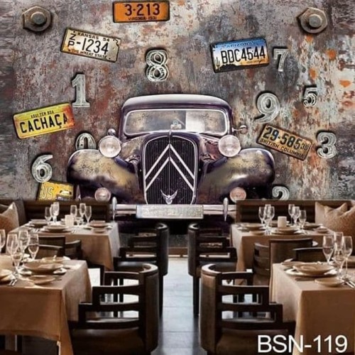 Detail Background Dinding Cafe Keren Nomer 7