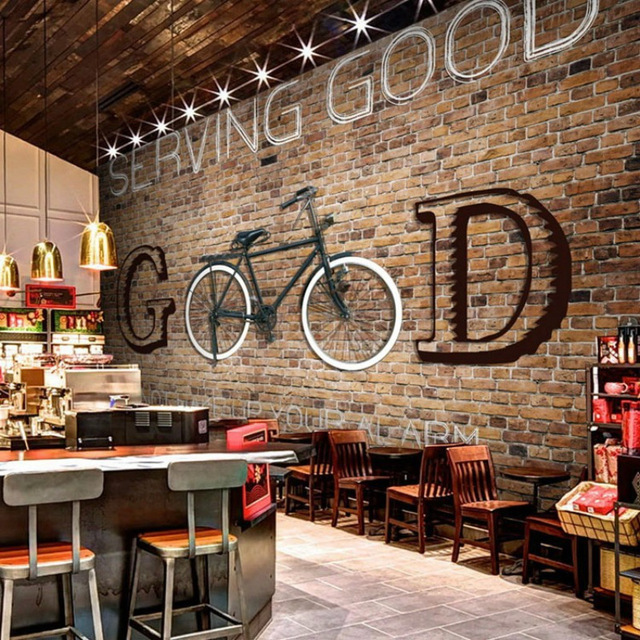 Detail Background Dinding Cafe Keren Nomer 9
