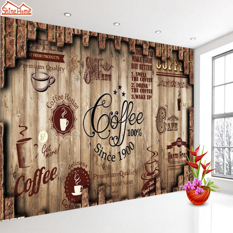 Detail Background Dinding Cafe Keren Nomer 10