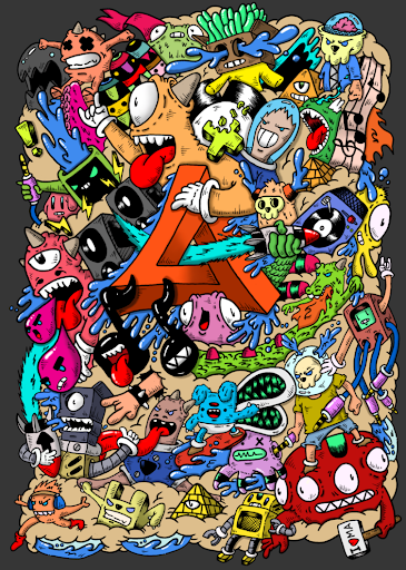 Detail Background Doodle Hd Nomer 6