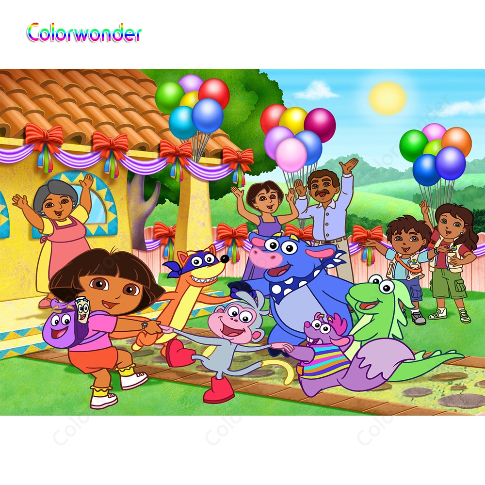 Detail Background Dora Nomer 28