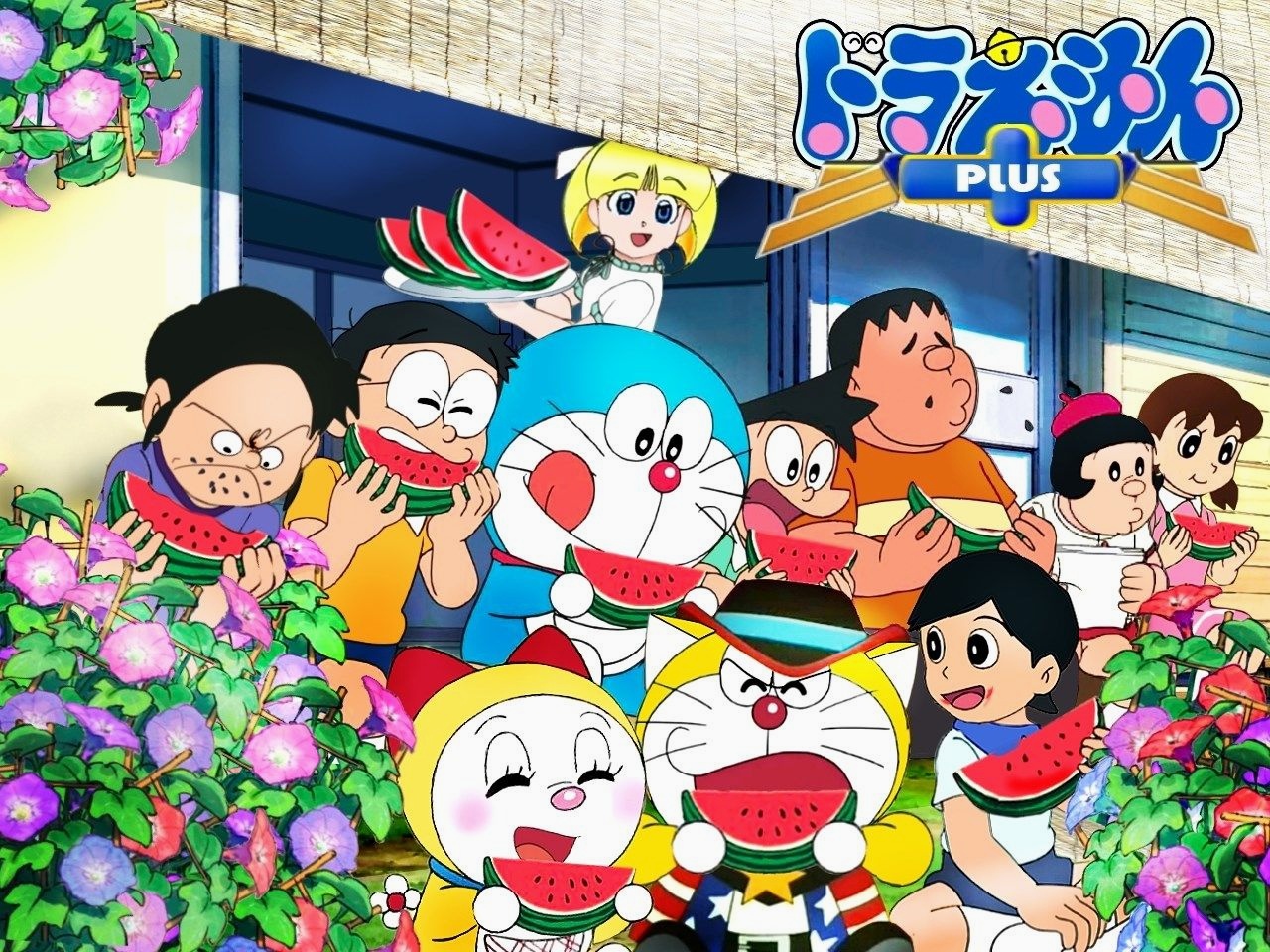 Detail Background Dora Emon Nomer 45