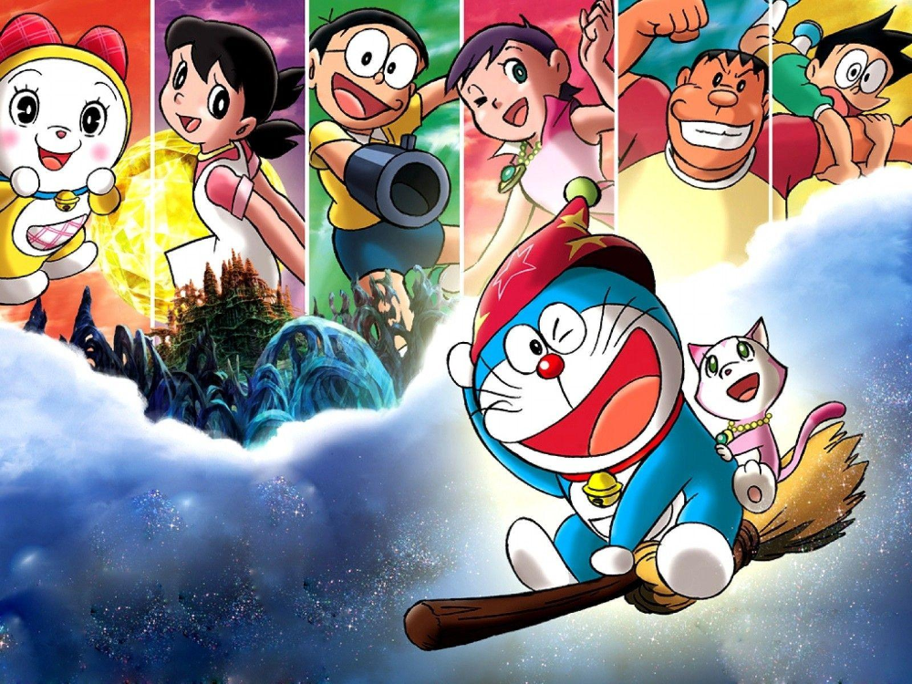 Detail Background Doraemon Hd Nomer 23