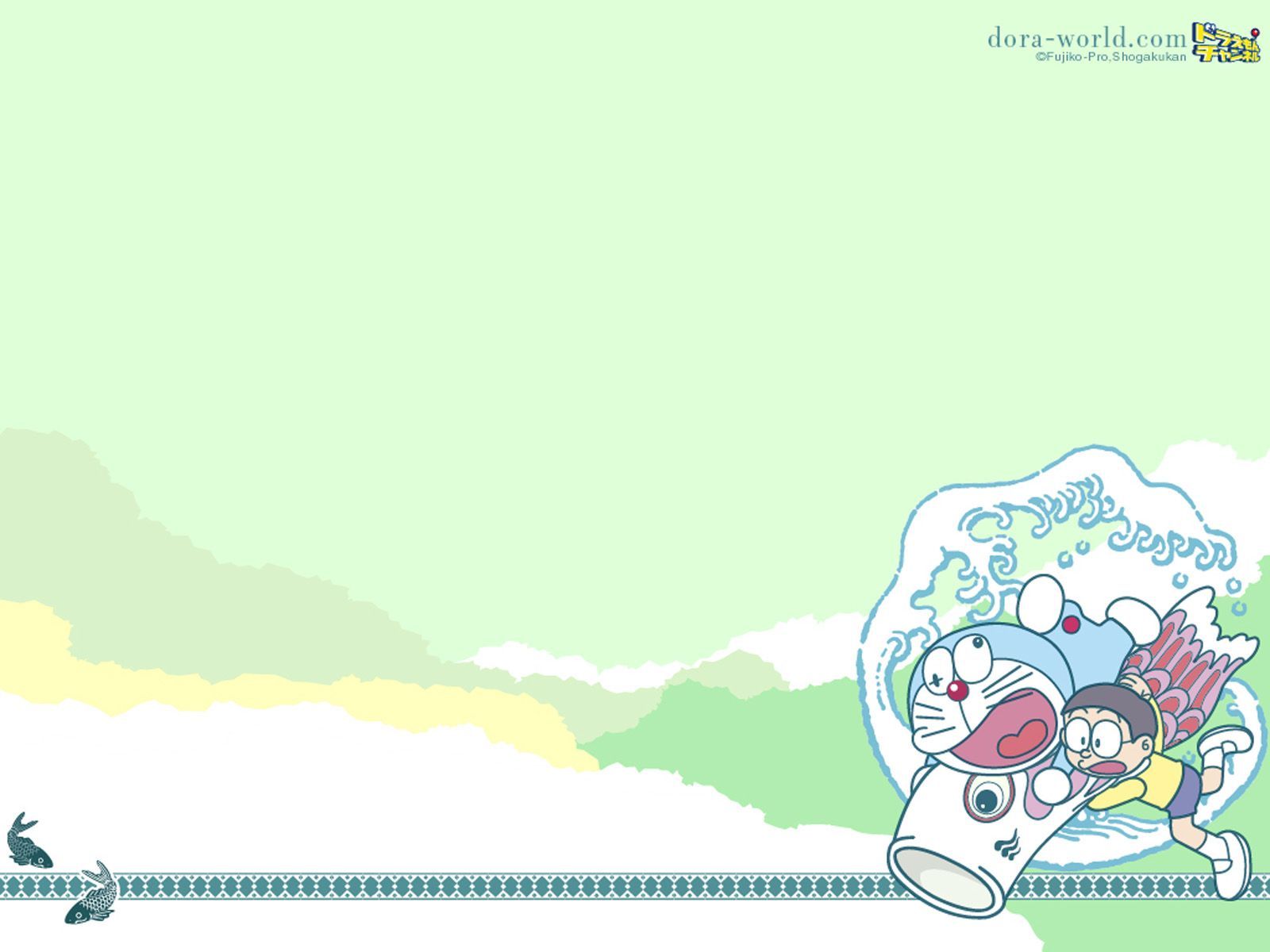 Background Doraemon Powerpoint - KibrisPDR