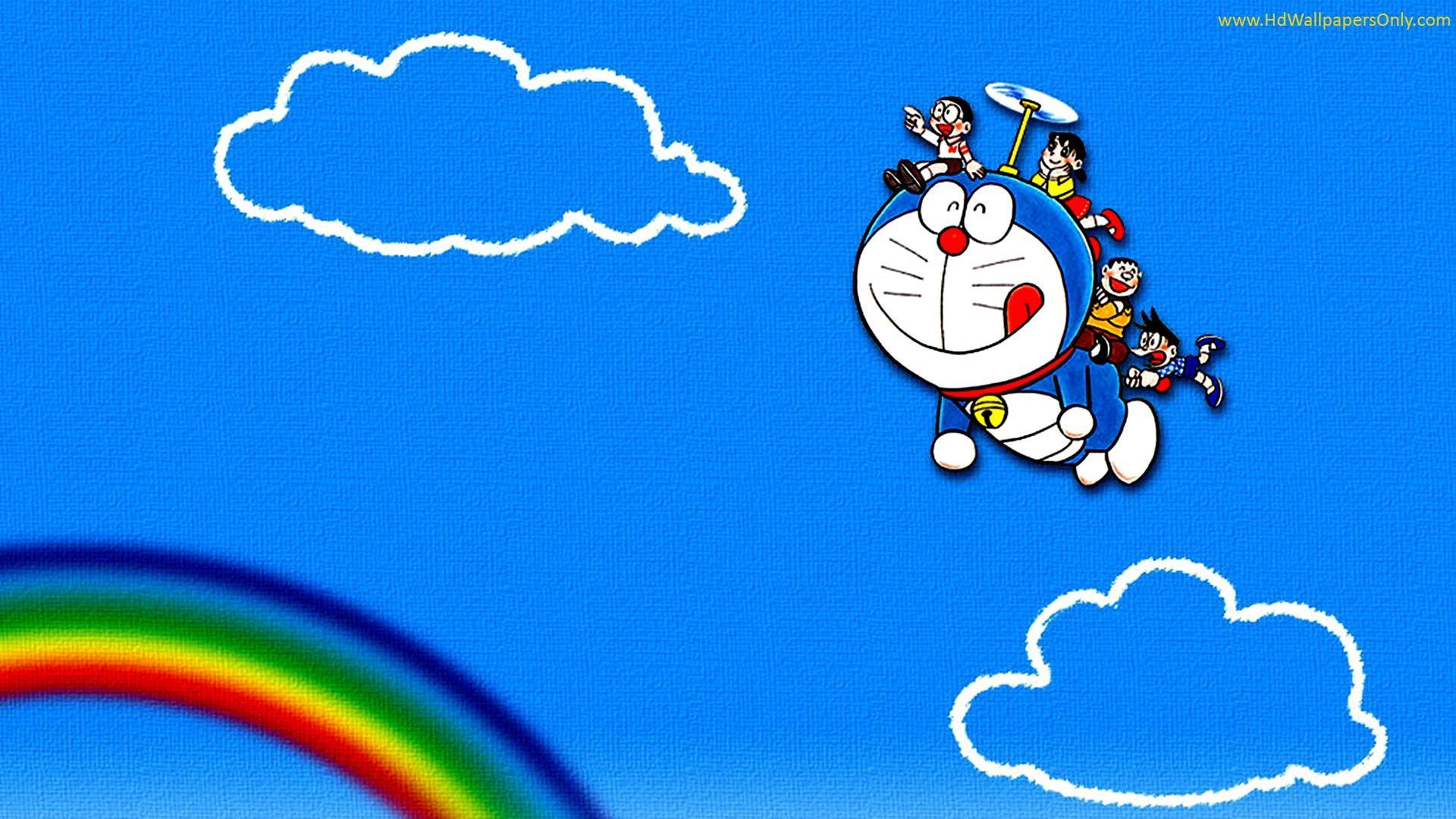 Detail Background Doraemon Powerpoint Nomer 15