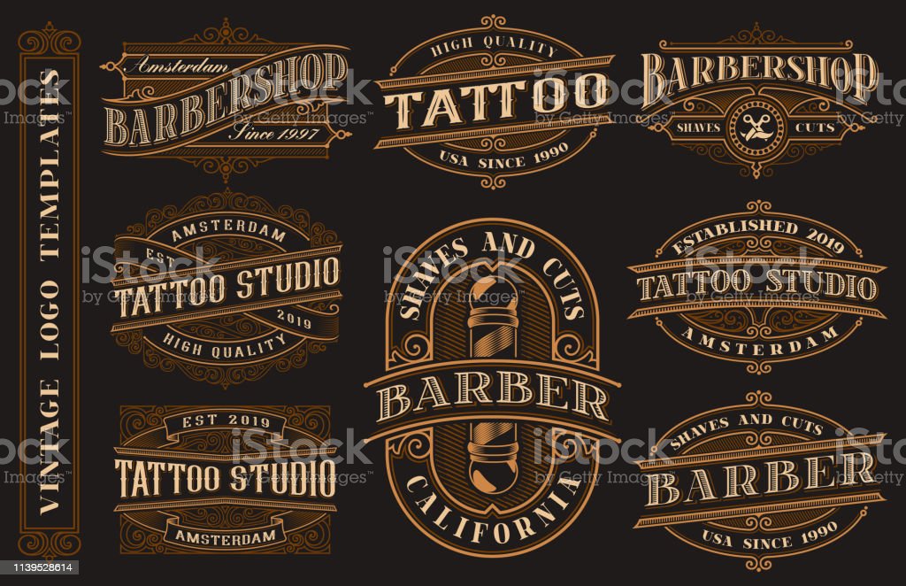 Detail Background Download Logo Vintage Nomer 5