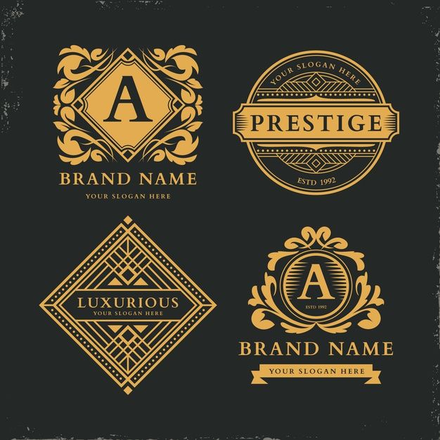 Detail Background Download Logo Vintage Nomer 7