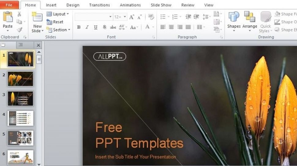 Detail Background Download Template Ppt Gratis Nomer 37