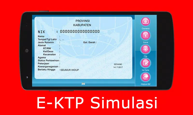 Detail Background E Ktp Nomer 22