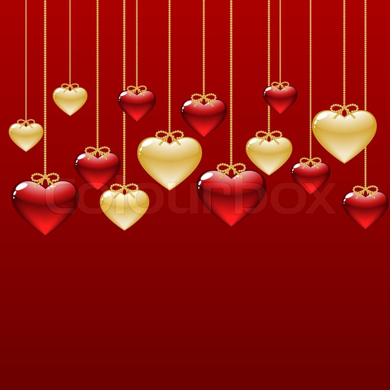 Detail Background Elegant Red And Gold Nomer 46