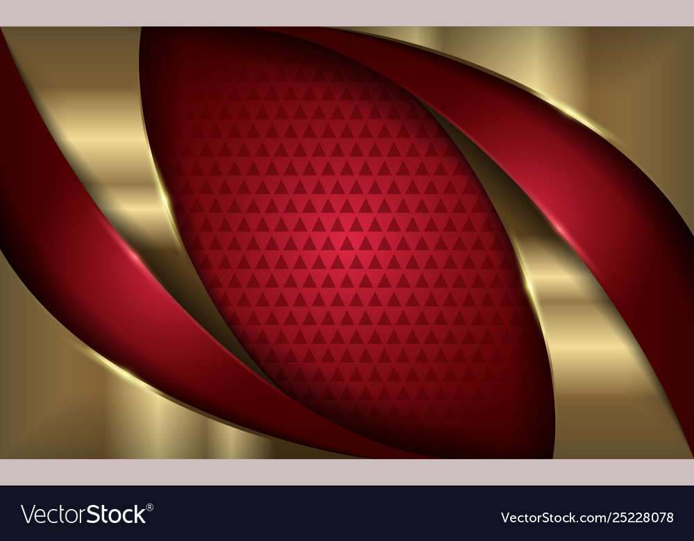 Detail Background Elegant Red And Gold Nomer 8