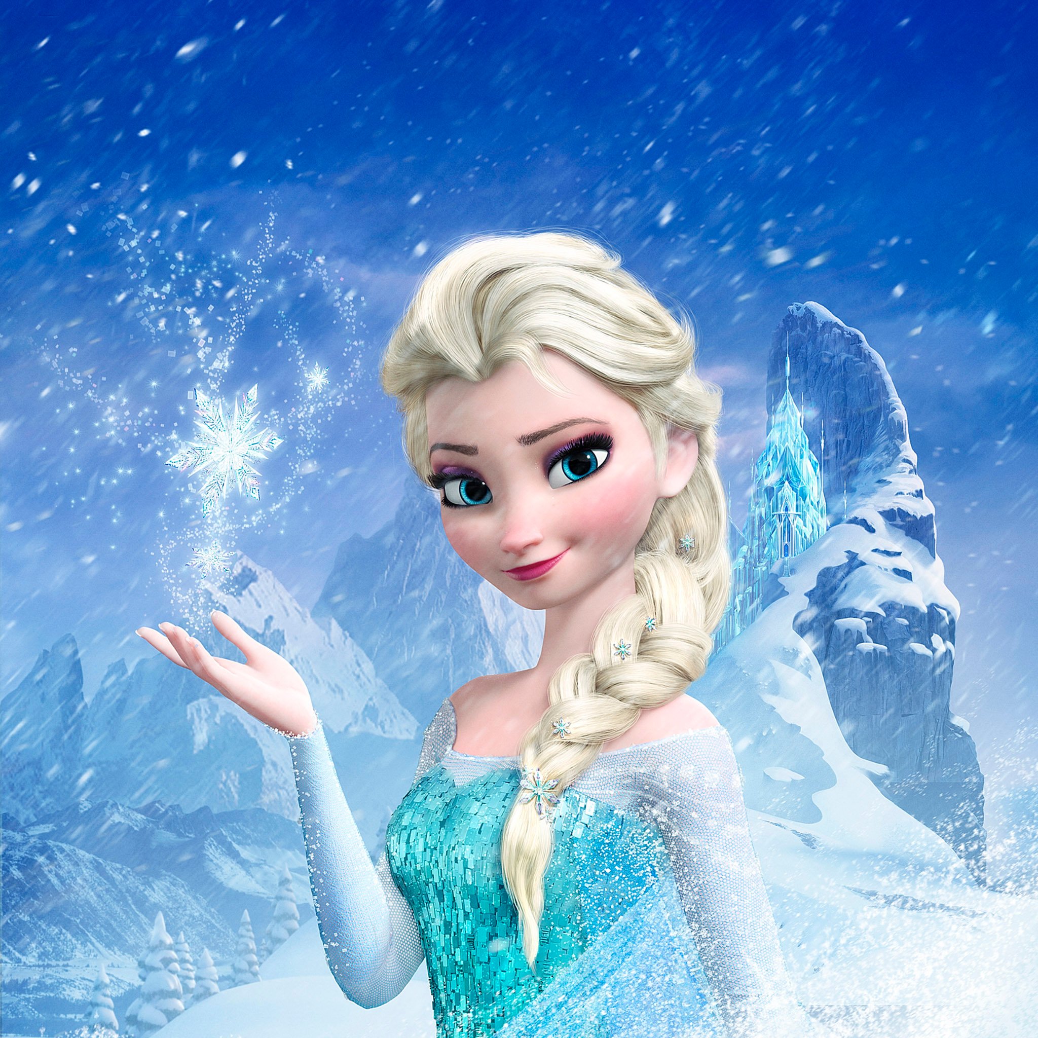 Detail Background Elsa Frozen Nomer 7
