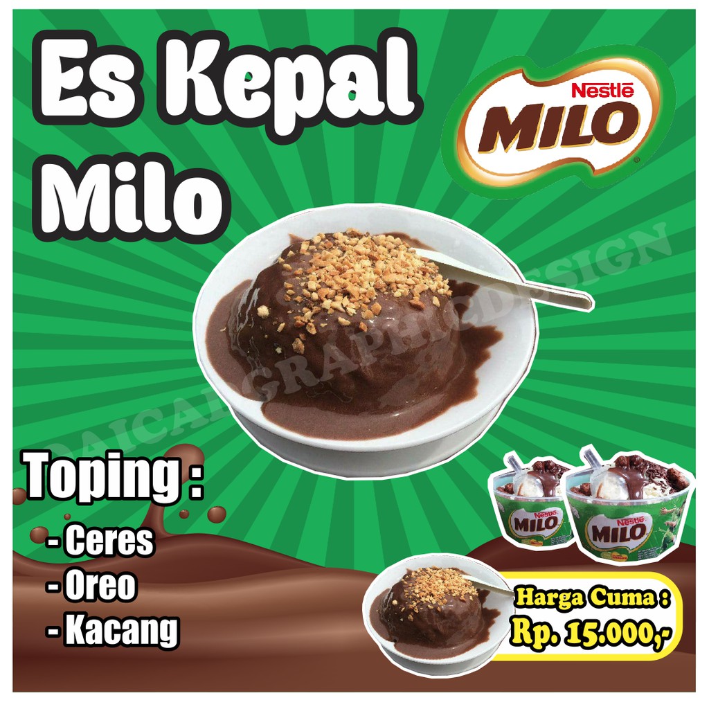 Detail Background Es Kepal Milo Nomer 2