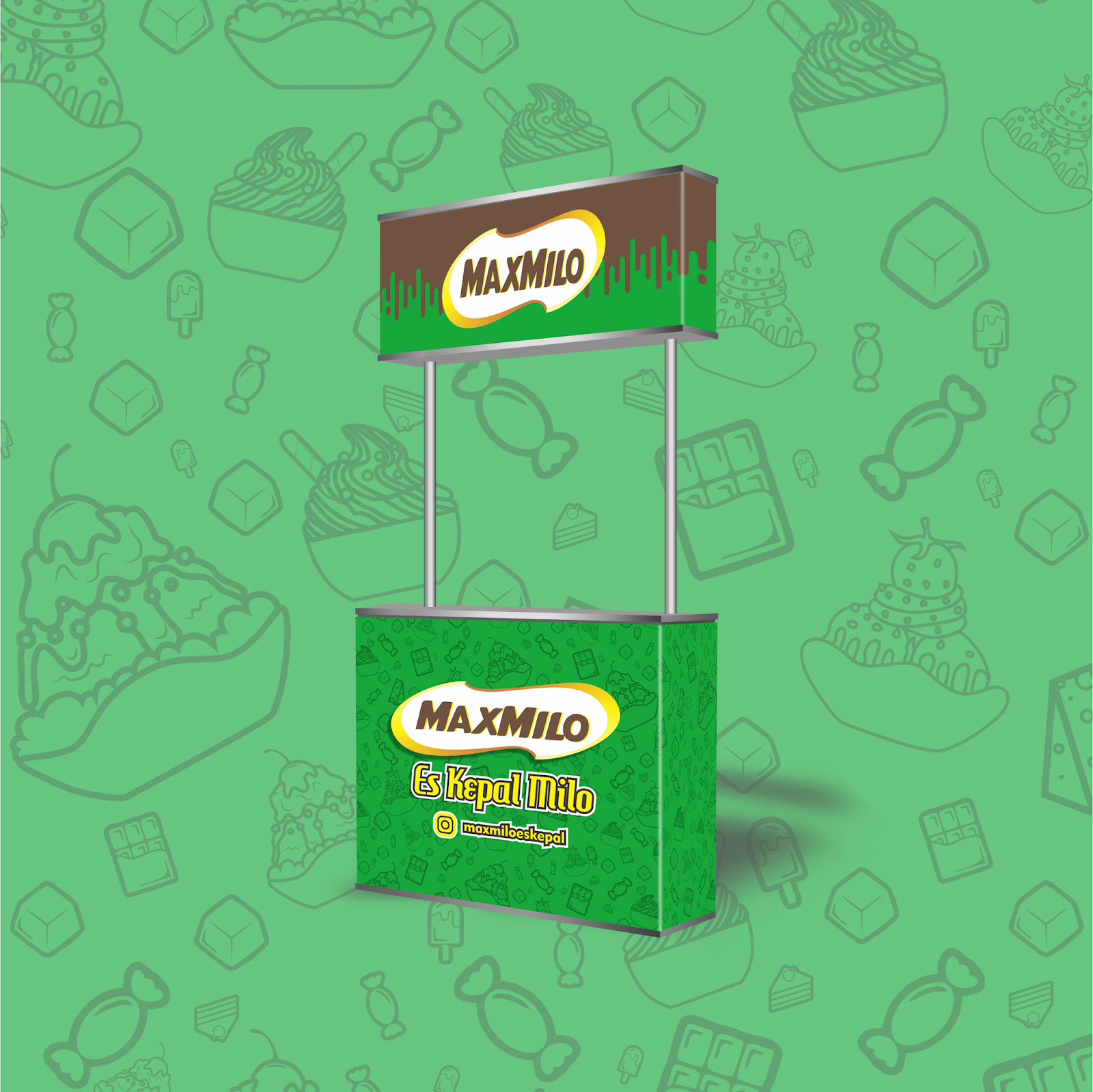 Detail Background Es Kepal Milo Nomer 4