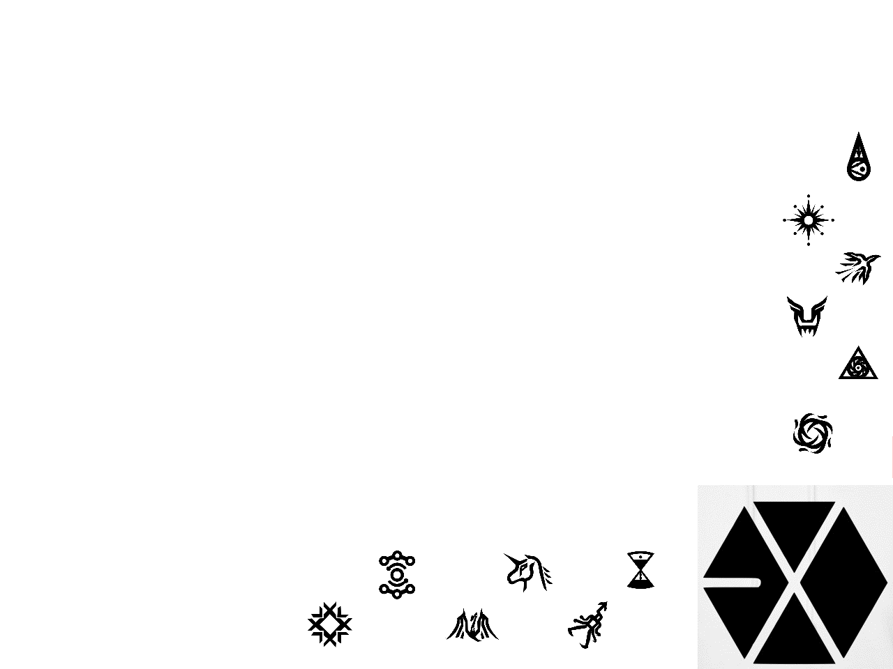 Detail Background Exo Powerpoint Nomer 6