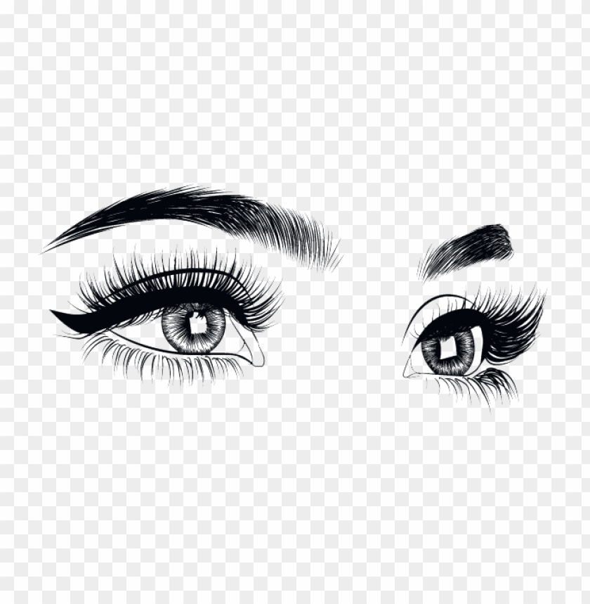 Detail Background Eyelash Nomer 18