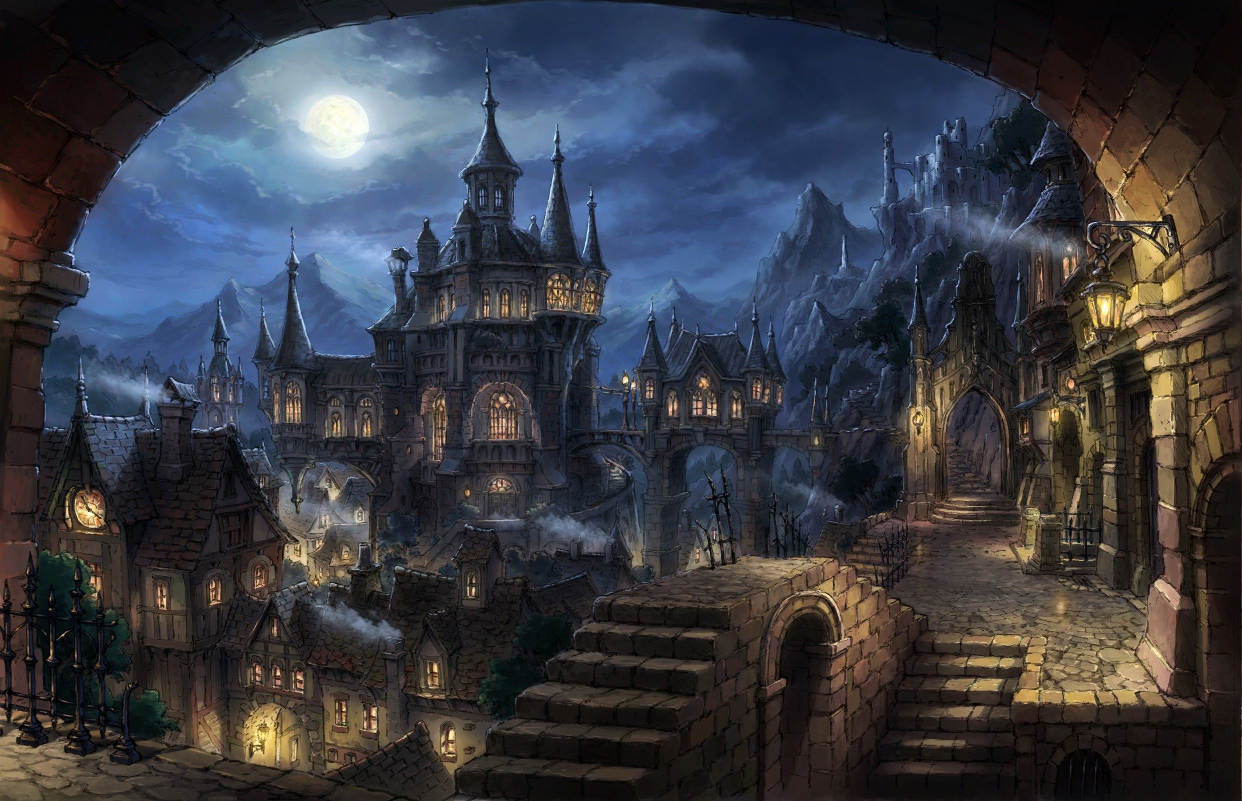 Detail Background Fantasy Nomer 7