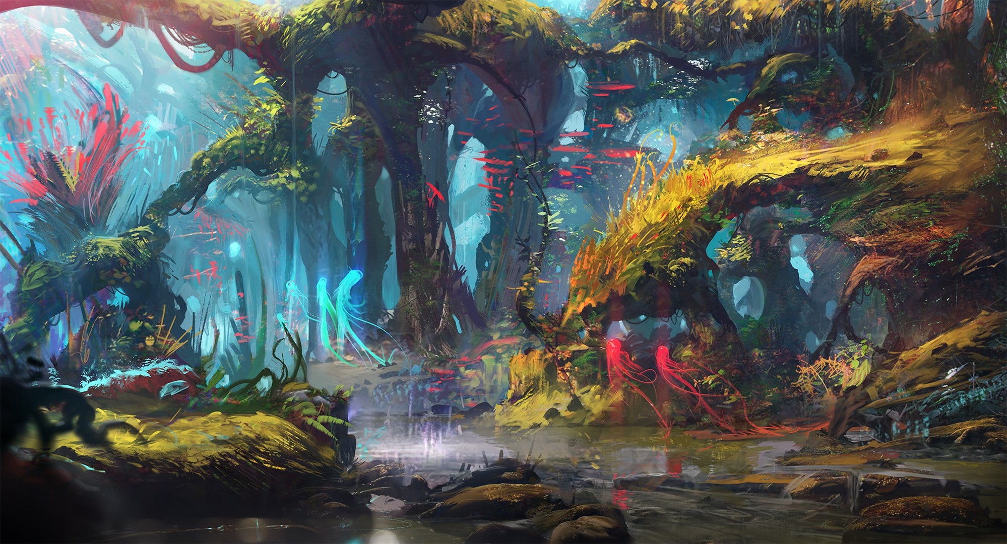 Detail Background Fantasy Art Nomer 17