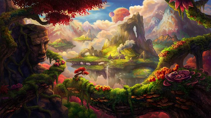 Detail Background Fantasy Art Nomer 21