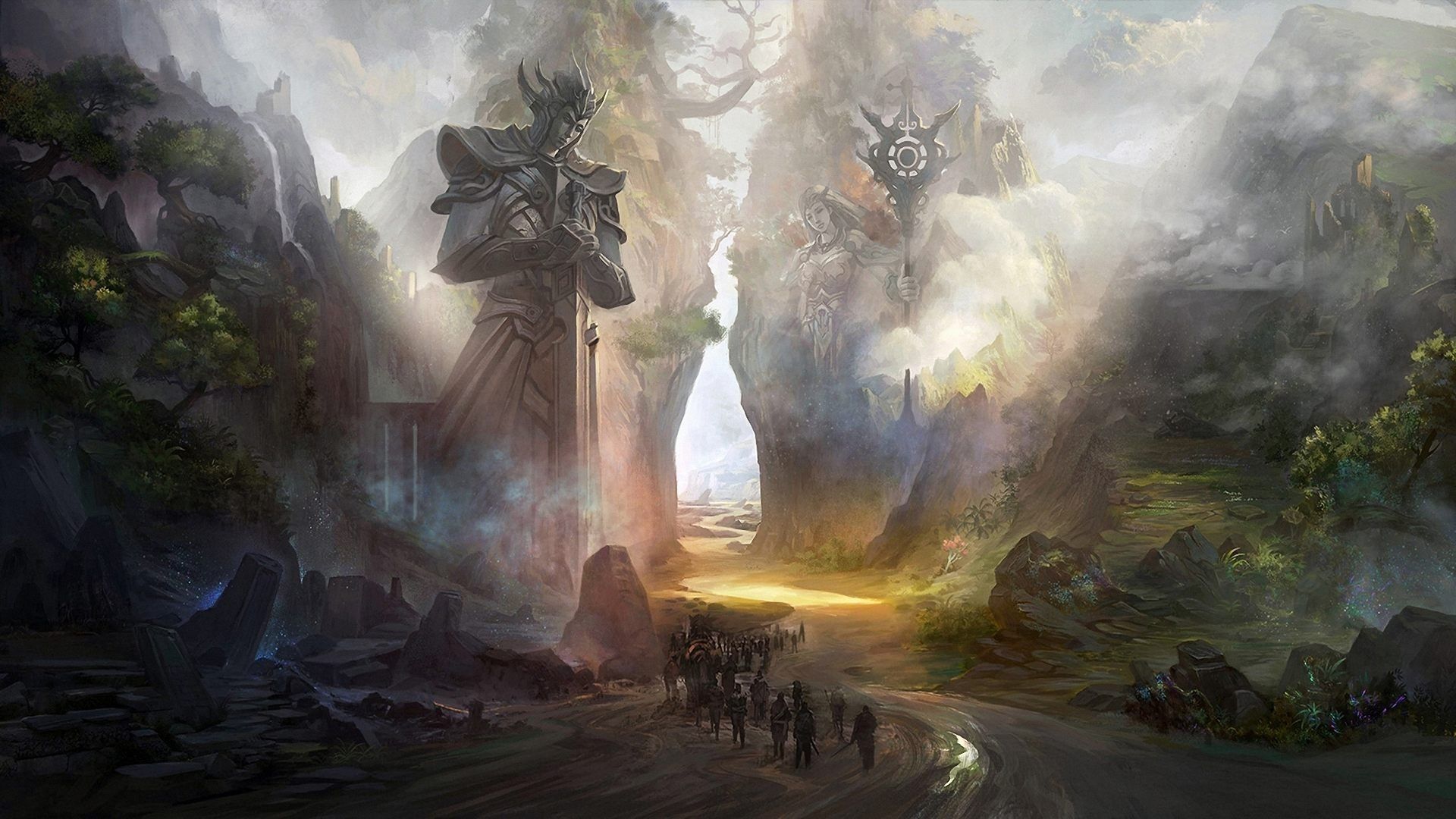 Detail Background Fantasy Art Nomer 24