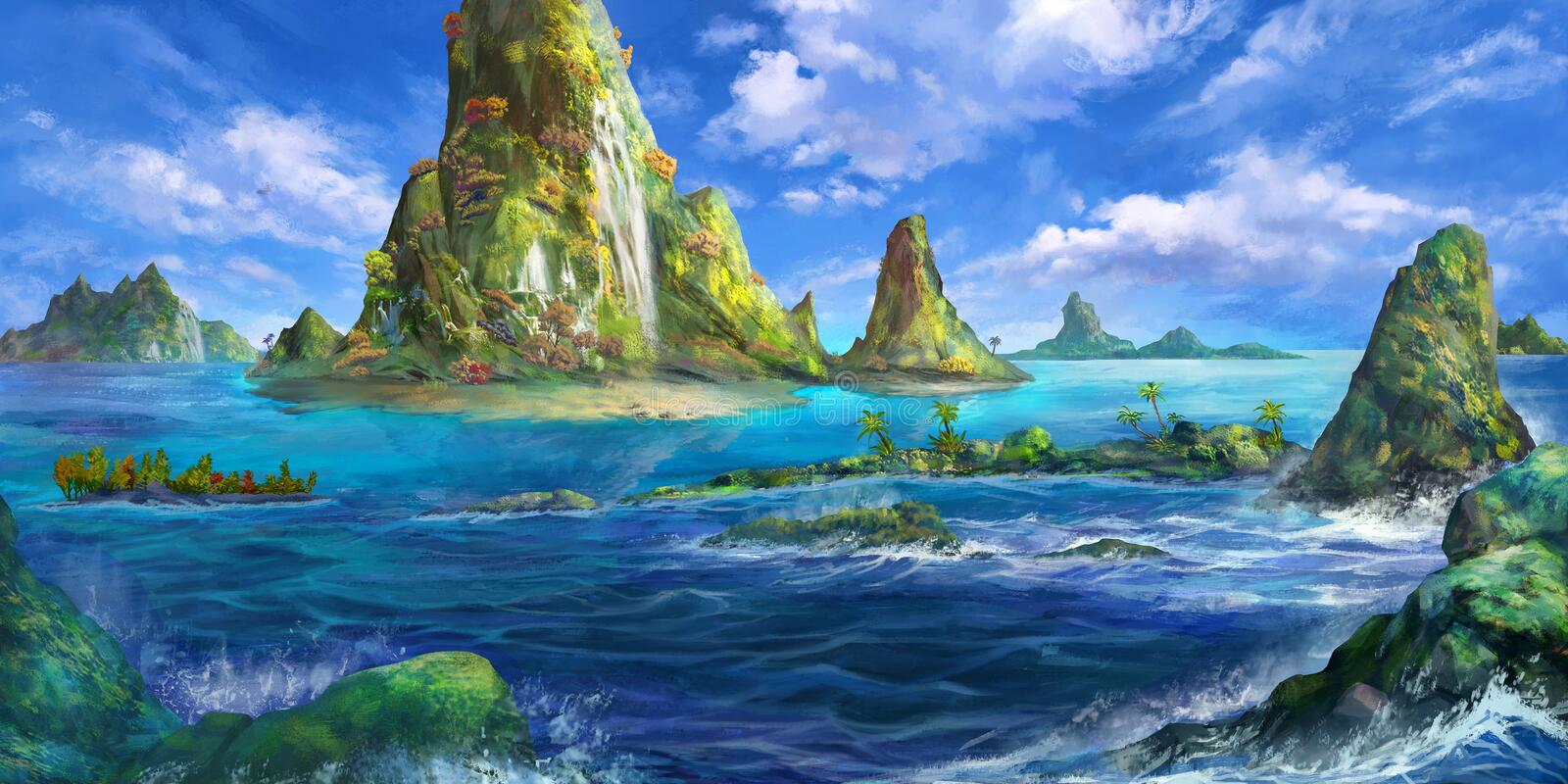 Detail Background Fantasy Art Nomer 34
