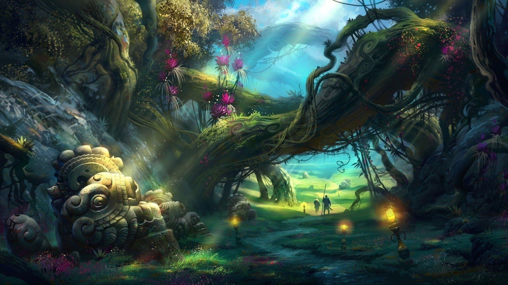 Detail Background Fantasy Hd Nomer 16