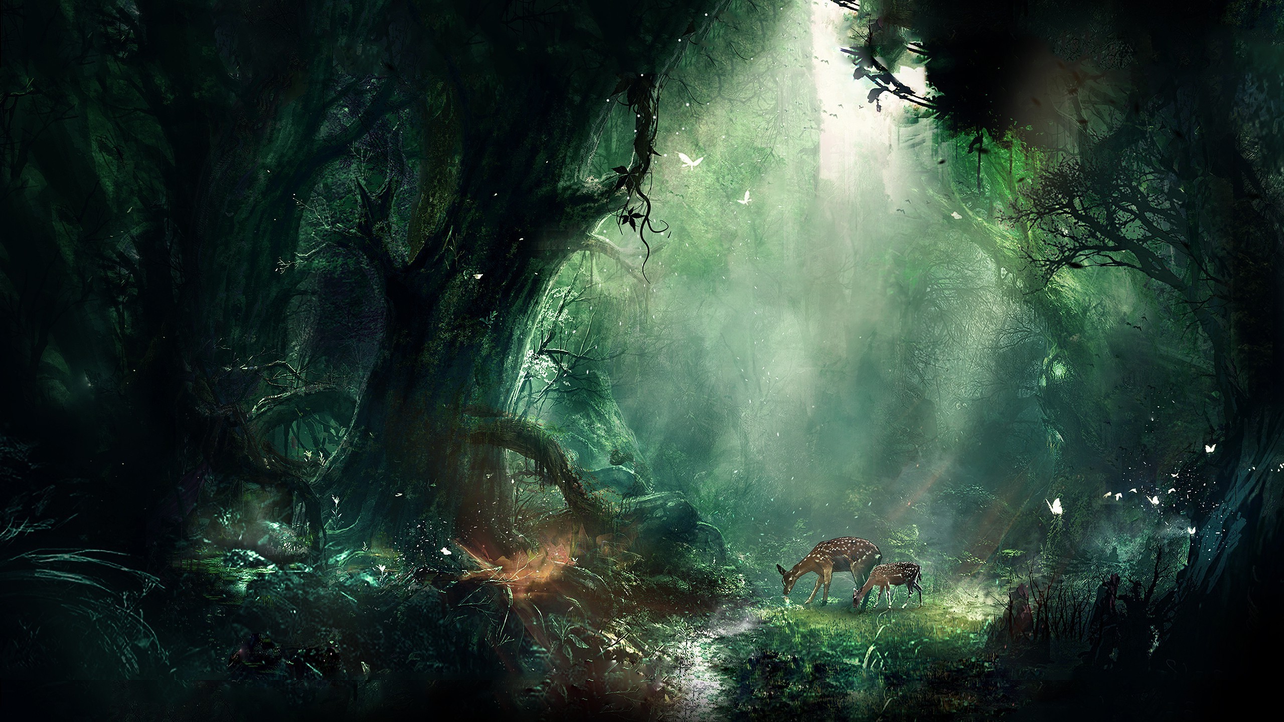 Detail Background Fantasy Nature Nomer 21