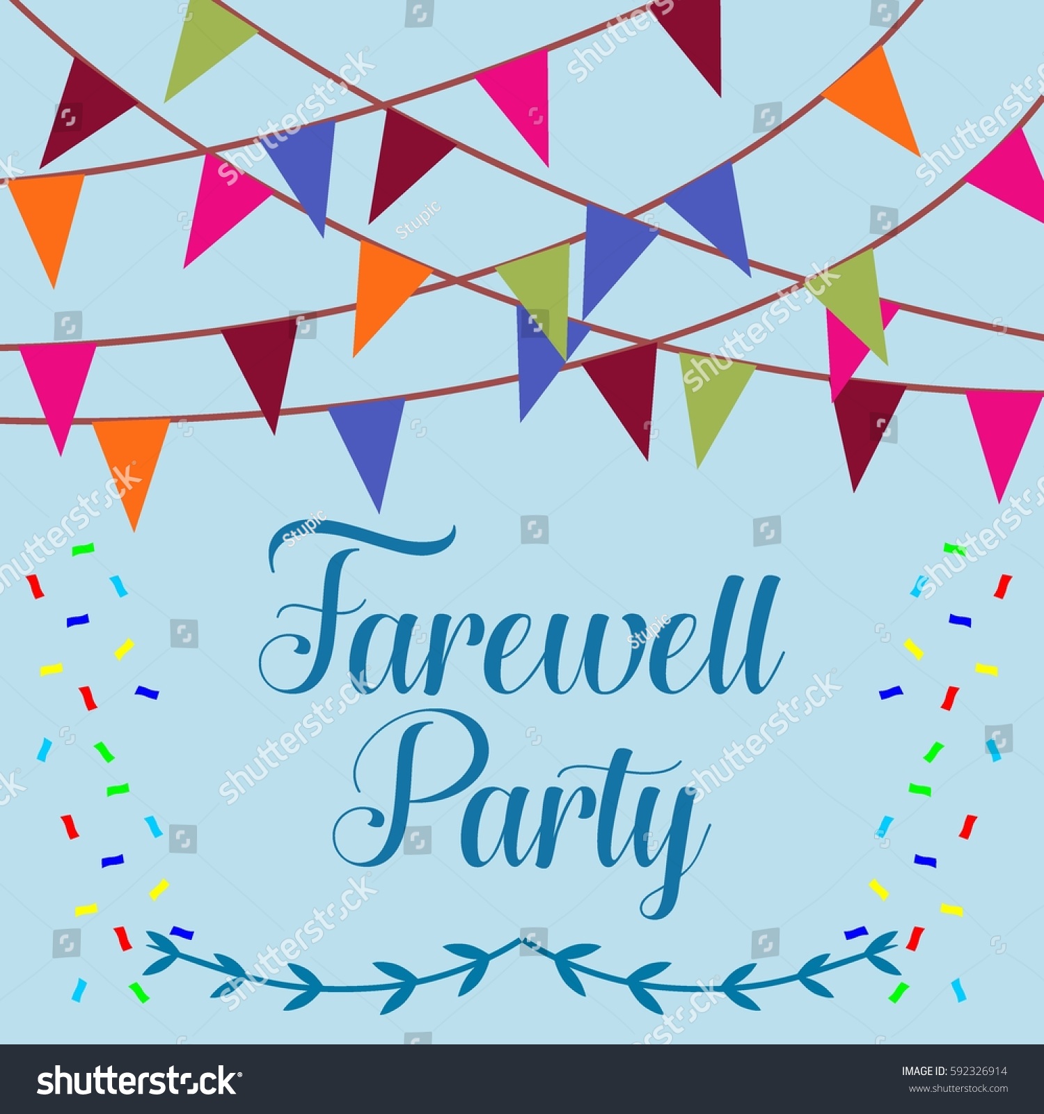 Detail Background Farewell Party Nomer 8