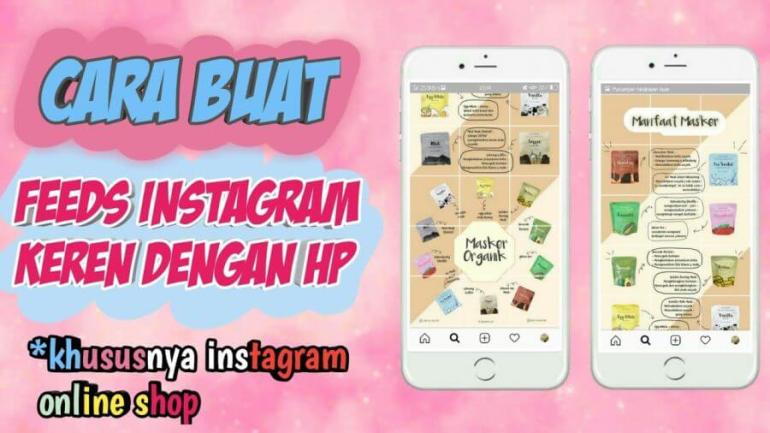 Detail Background Feed Instagram Olshop Nomer 12