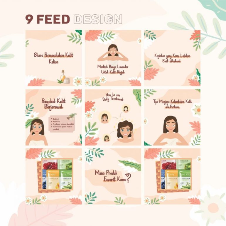 Detail Background Feed Instagram Olshop Nomer 13