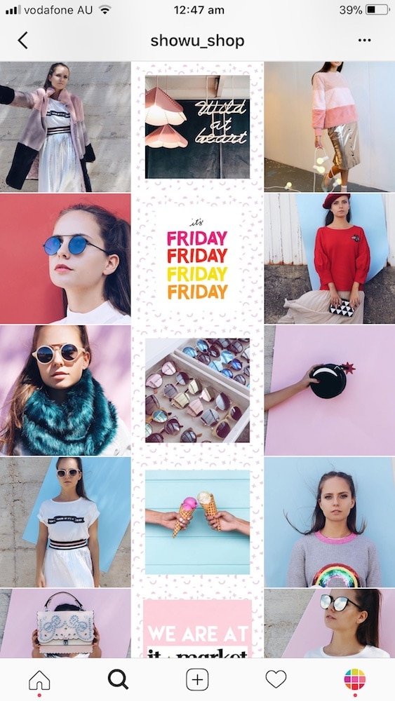 Detail Background Feed Instagram Olshop Nomer 41