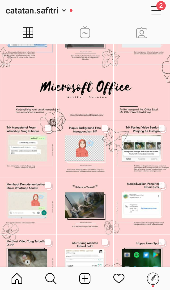 Detail Background Feed Instagram Olshop Nomer 10