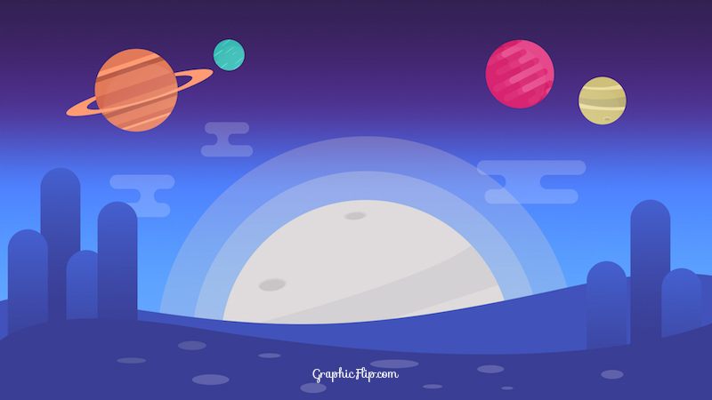 Detail Background Flat Design Nomer 13