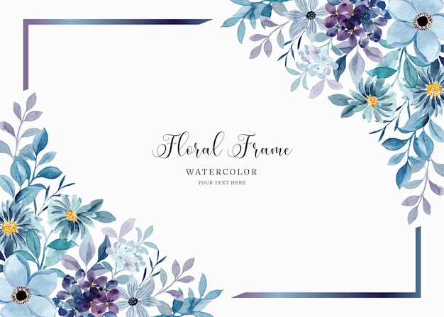 Detail Background Floral Biru Nomer 48