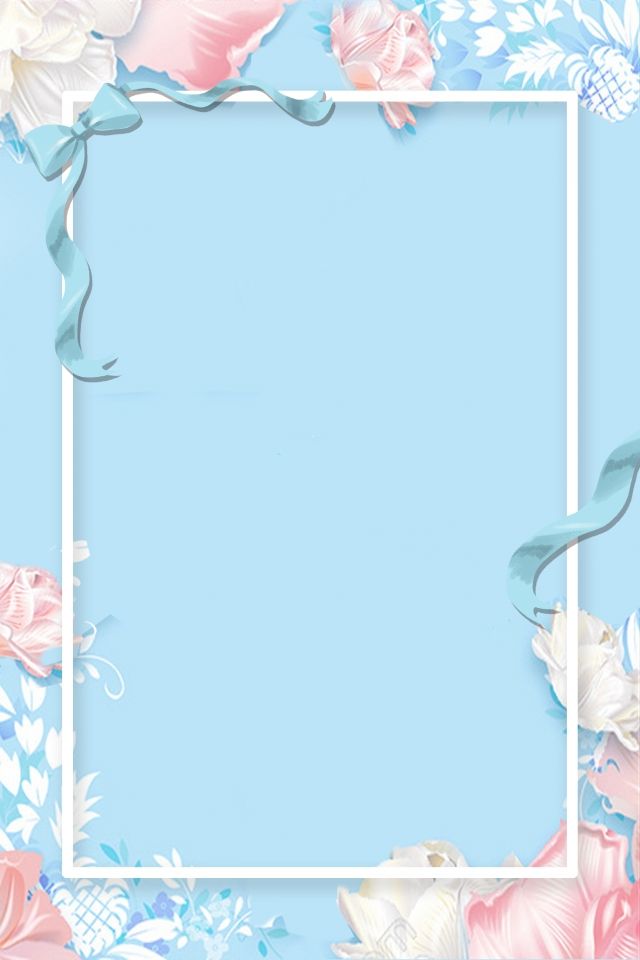 Detail Background Floral Biru Nomer 8