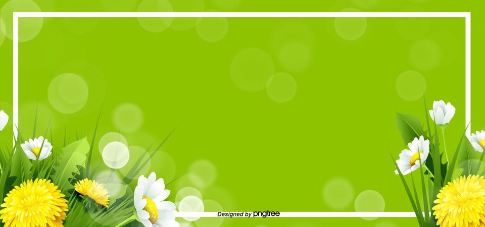 Download Background Flower Green Nomer 5