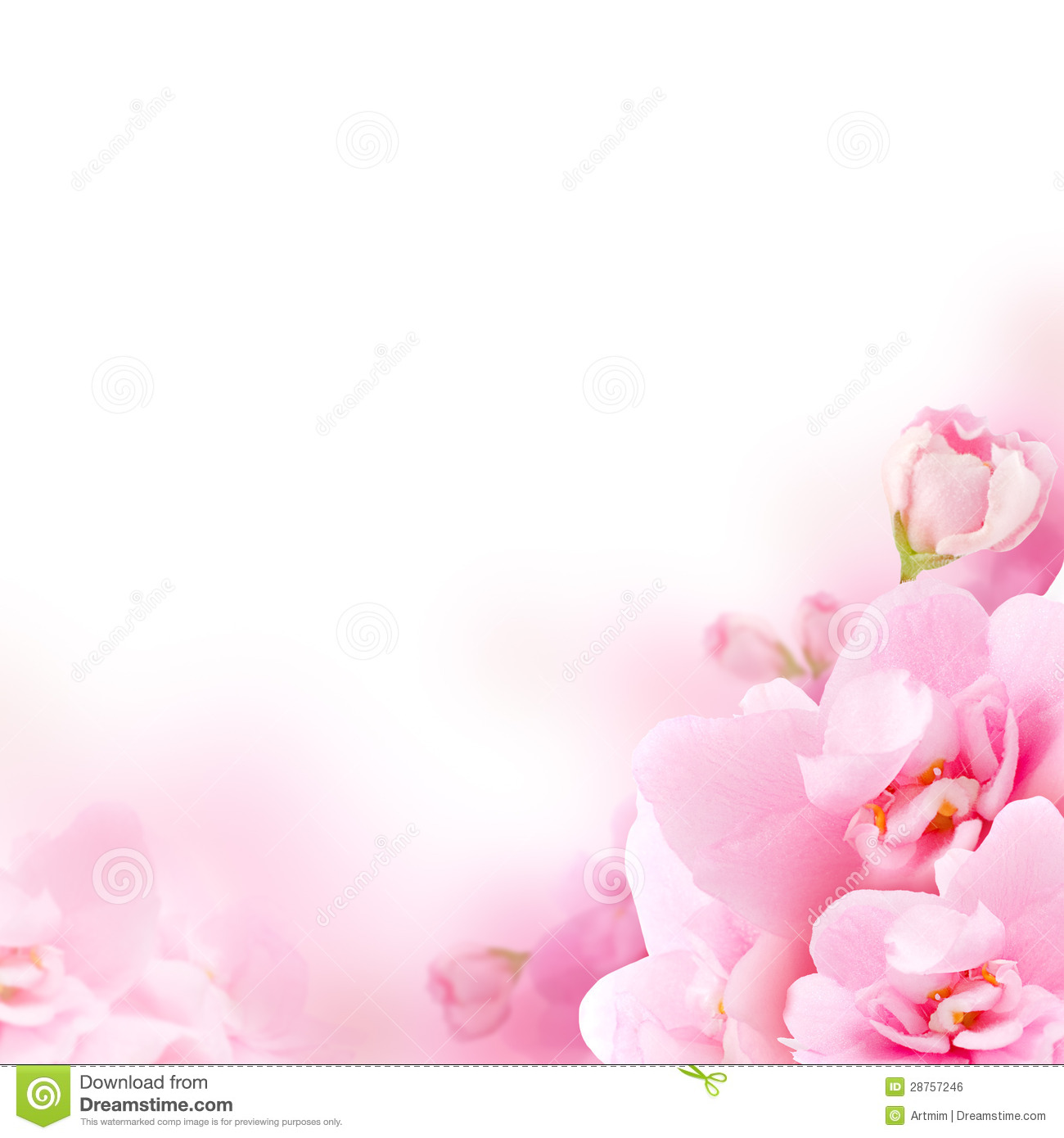 Detail Background Flower Pink Nomer 26