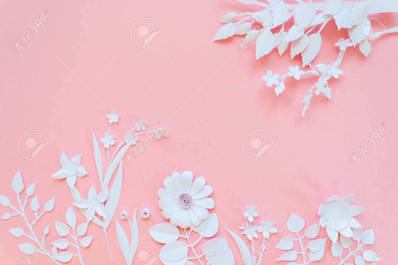 Detail Background Flower Pink Nomer 42