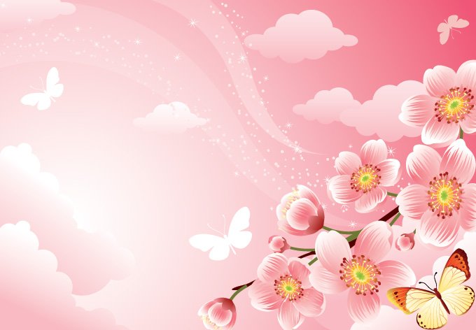 Detail Background Flower Pink Nomer 8