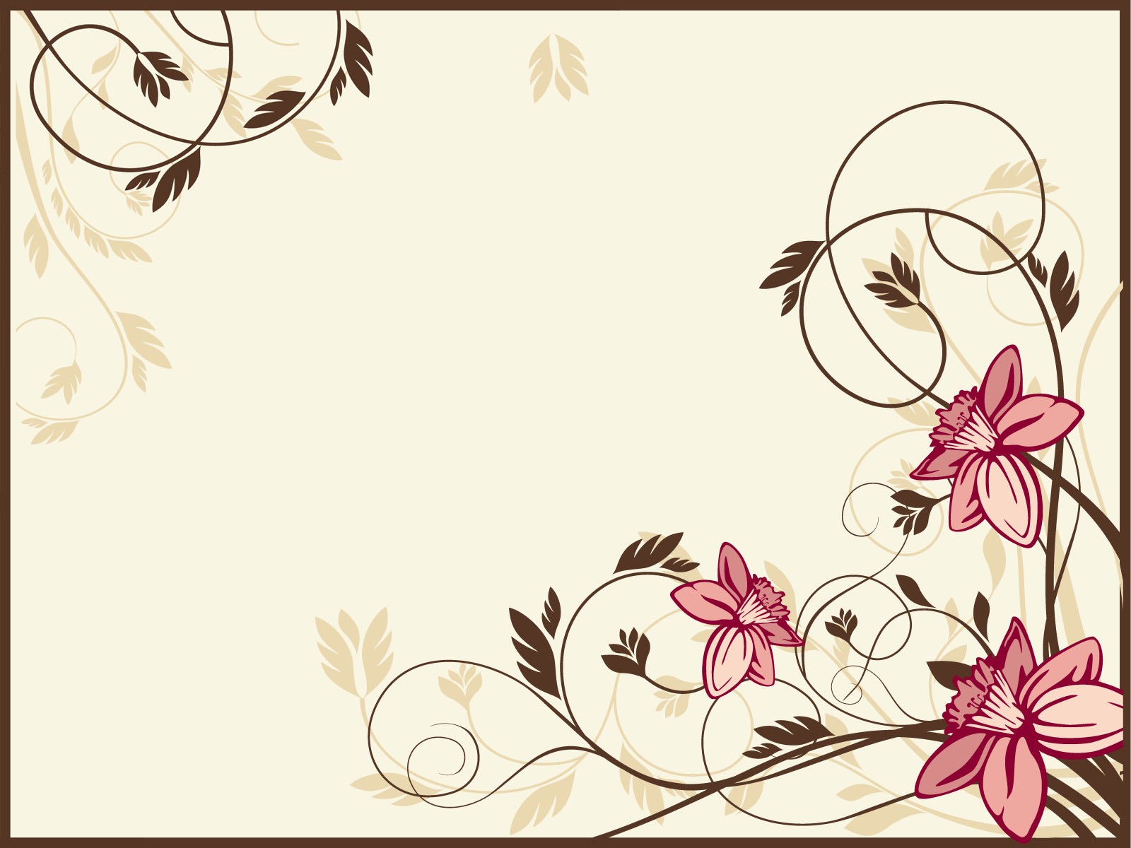 Detail Background Flower Ppt Nomer 22