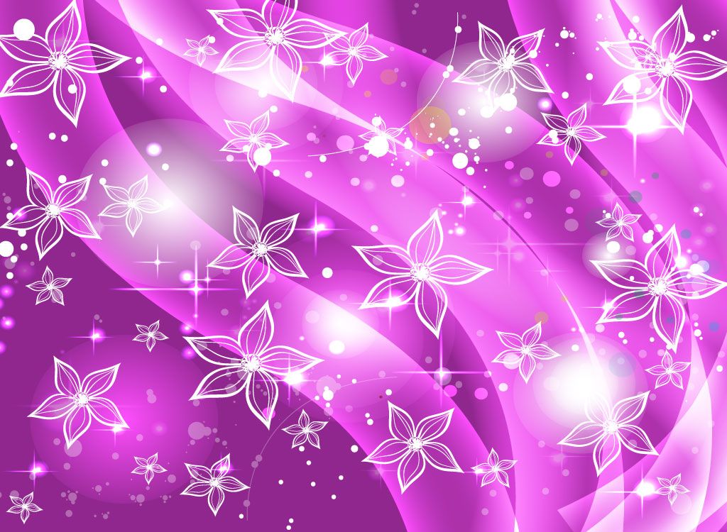 Detail Background Flower Purple Nomer 39