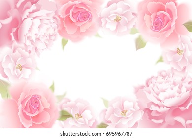 Detail Background Flower Rose Nomer 27