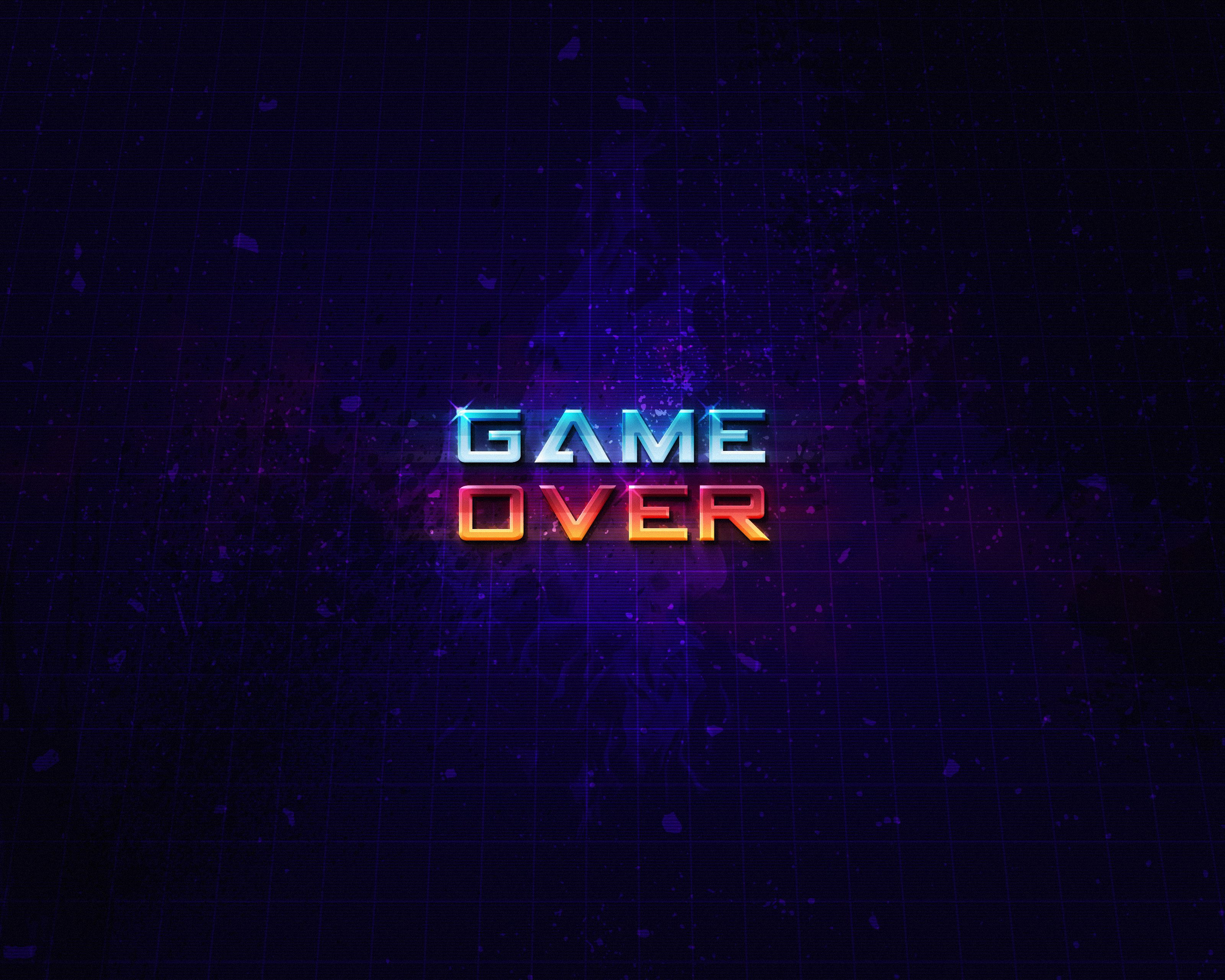 Detail Background Game Over Nomer 14